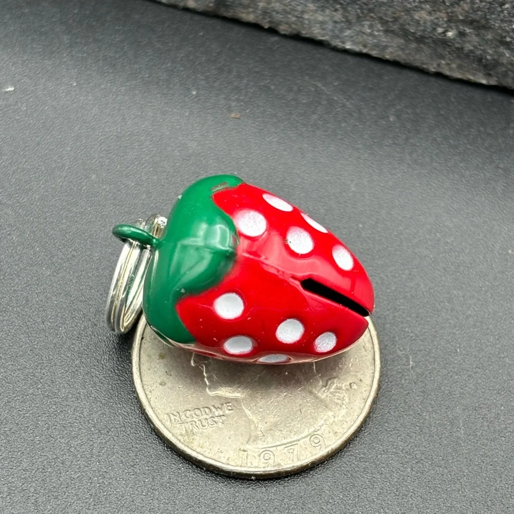 Large Strawberry Shaped Pet Bell, Cat Bell, Puppy Bell, Loud Cat Bell, Gift Idea